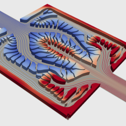 Computational fluid dynamics software: topology optimisation, uncertainty quantification and machine learning recent development.
