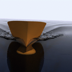Numerical investigations of ship breaking bow waves