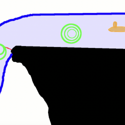 Analogue gravitational field of nonlinear fluid dynamics and the cosmic shock-wave censor